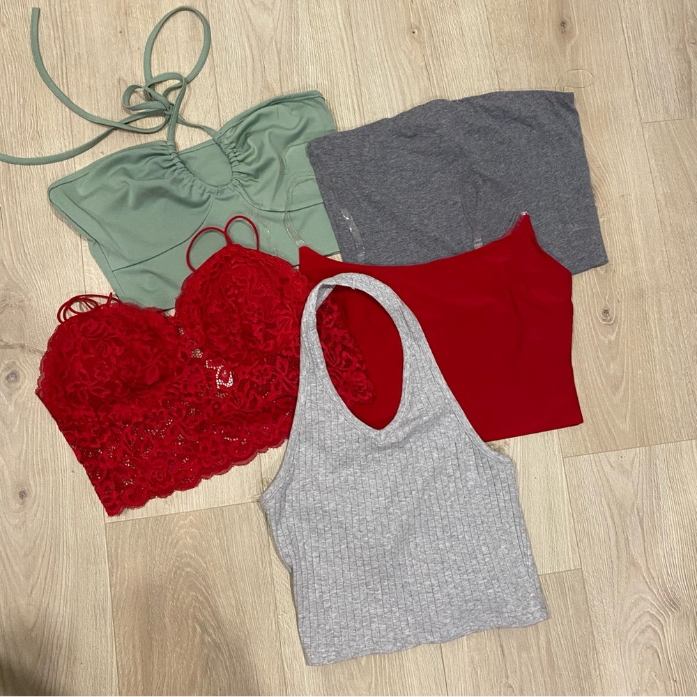 Colorful Crop Top Bundle